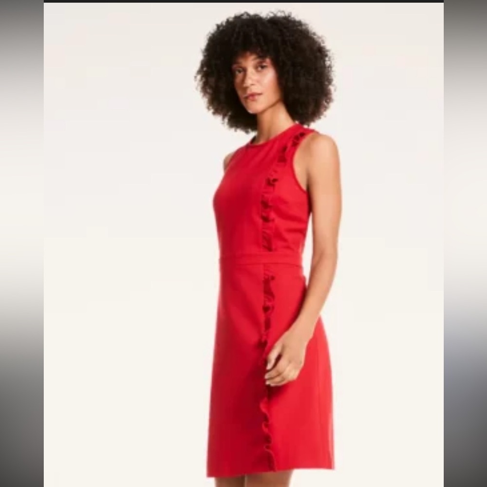 Brooks Brothers Vibrant Red Dress